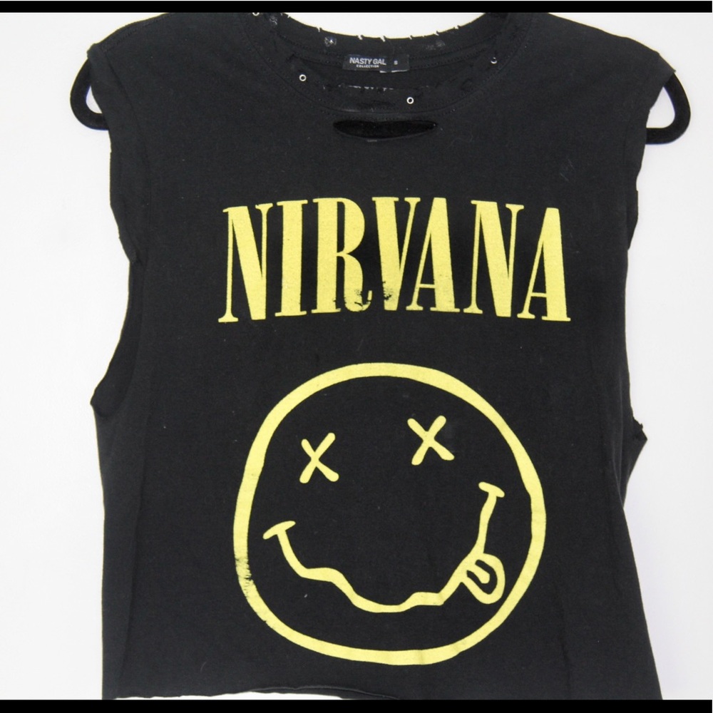 One of a kind “Nirvana” band tee